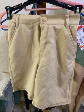 Target Khaki Pull-On Stretch Kids Shorts